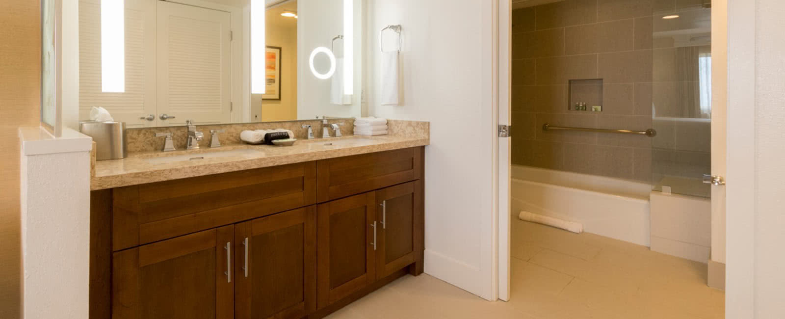 Bathroom of Carlsbad Seapointe Resort in Carlsbad, California