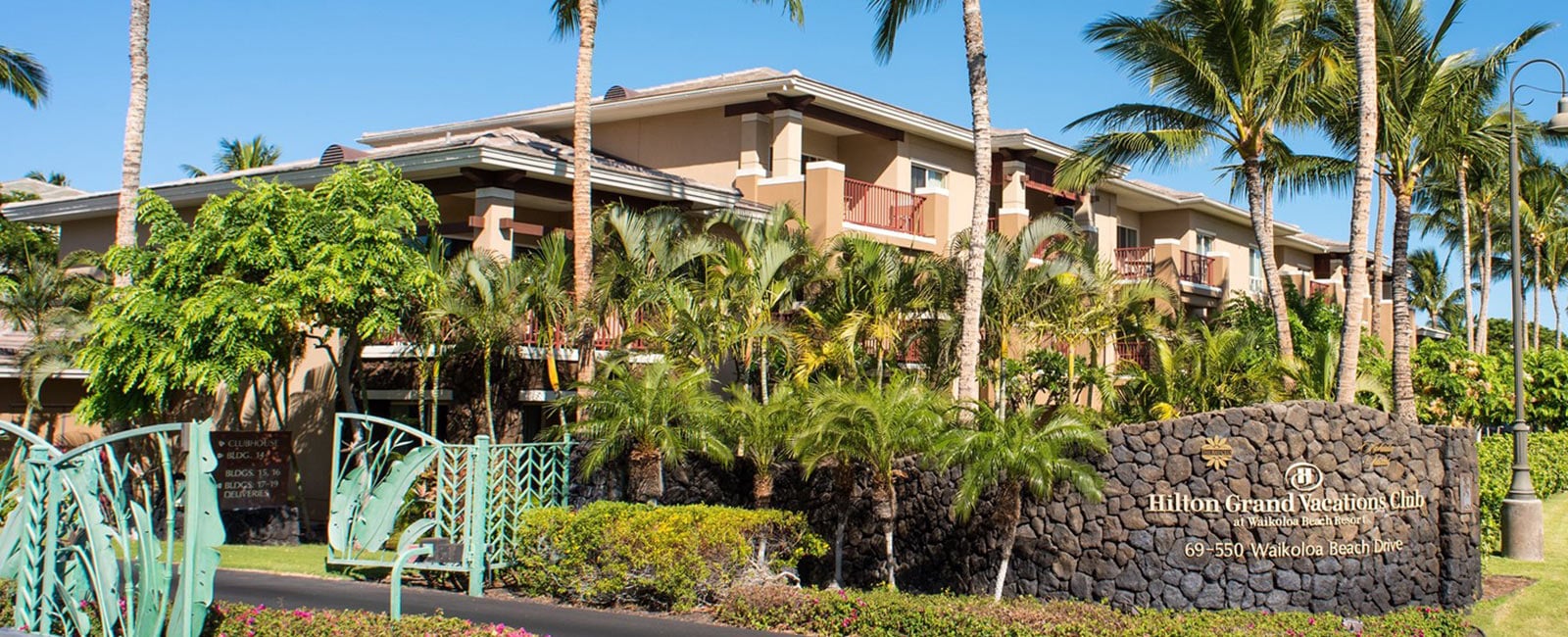 Exterior of Kohala Suites in Waikoloa, Hawaii