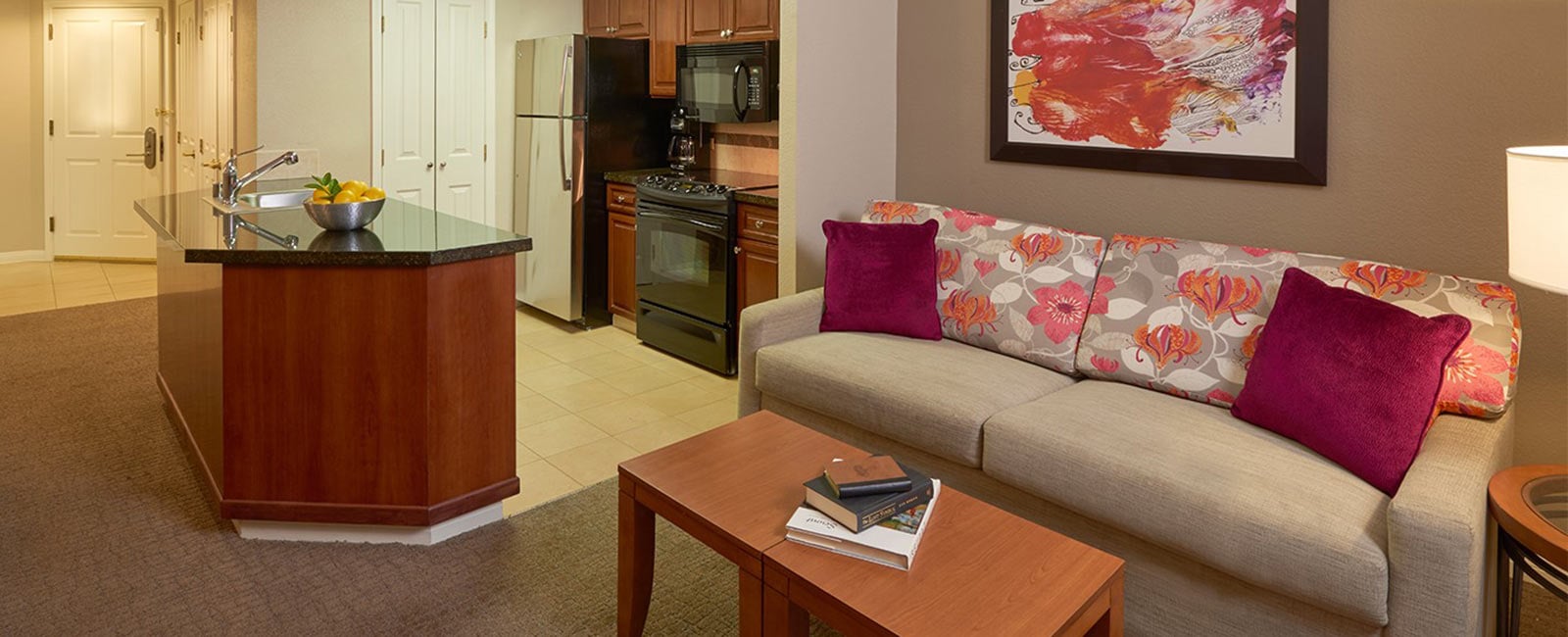 Living Area at the Flamingo Resort in Las Vegas, Nevada