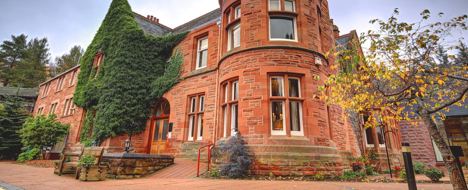 Exterior of Hilton Grand Vacations Club at Craigendarroch Suites in Royal Deeside, Scotland